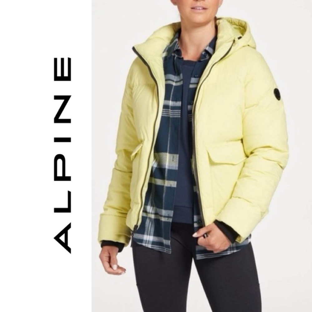 Alpine Design Dream Puff Down Jacket NEON YELLOW